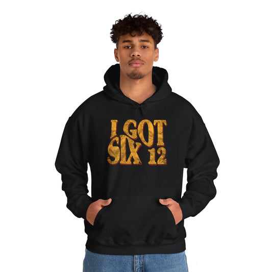 6:12 BLACK HOODIE (PRE ORDER)